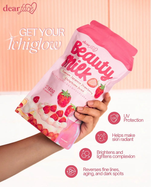 Dear Face Strawberry Beauty Milk