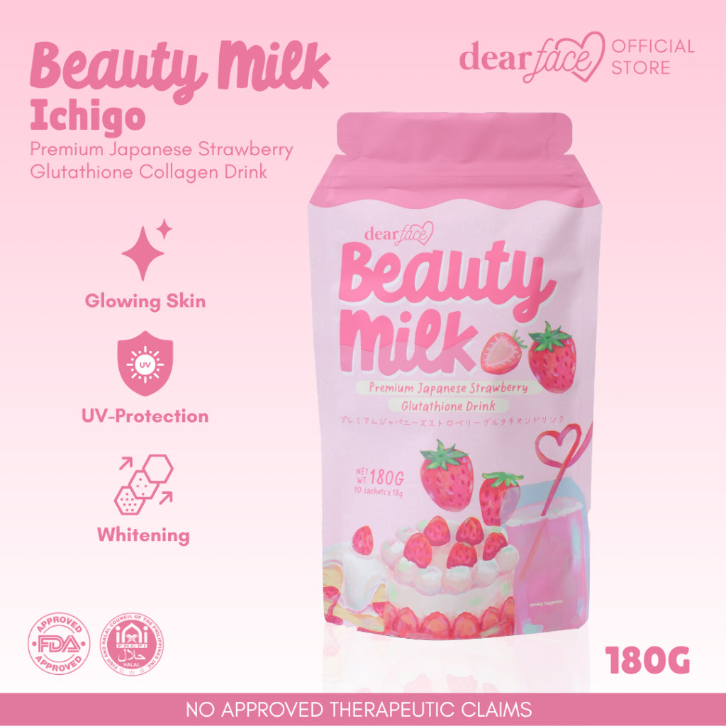 Dear Face Strawberry Beauty Milk