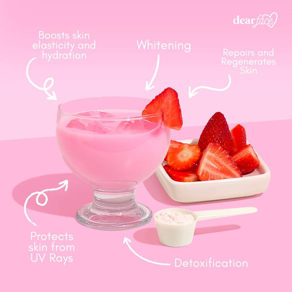 Dear Face Strawberry Beauty Milk