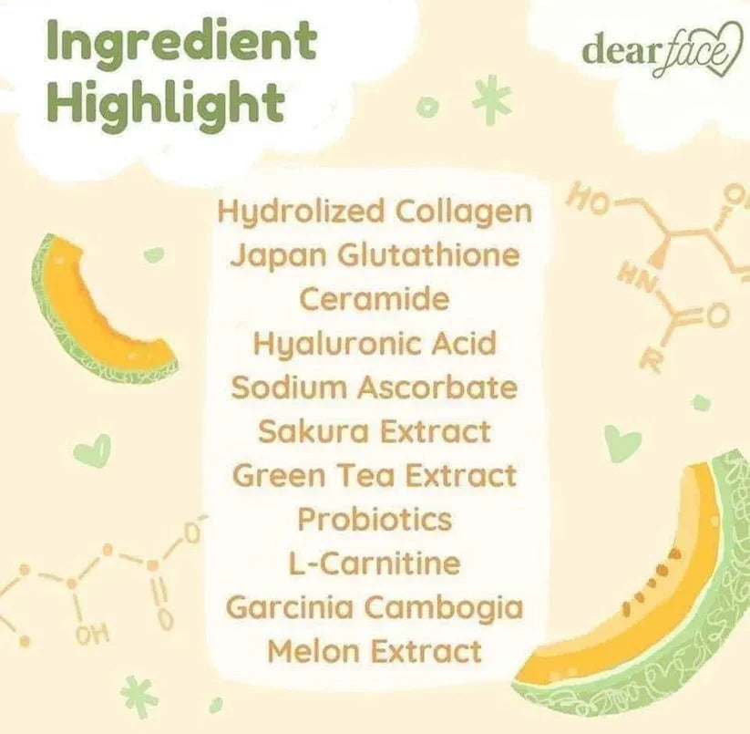 Dear Face Melon Beauty Milk