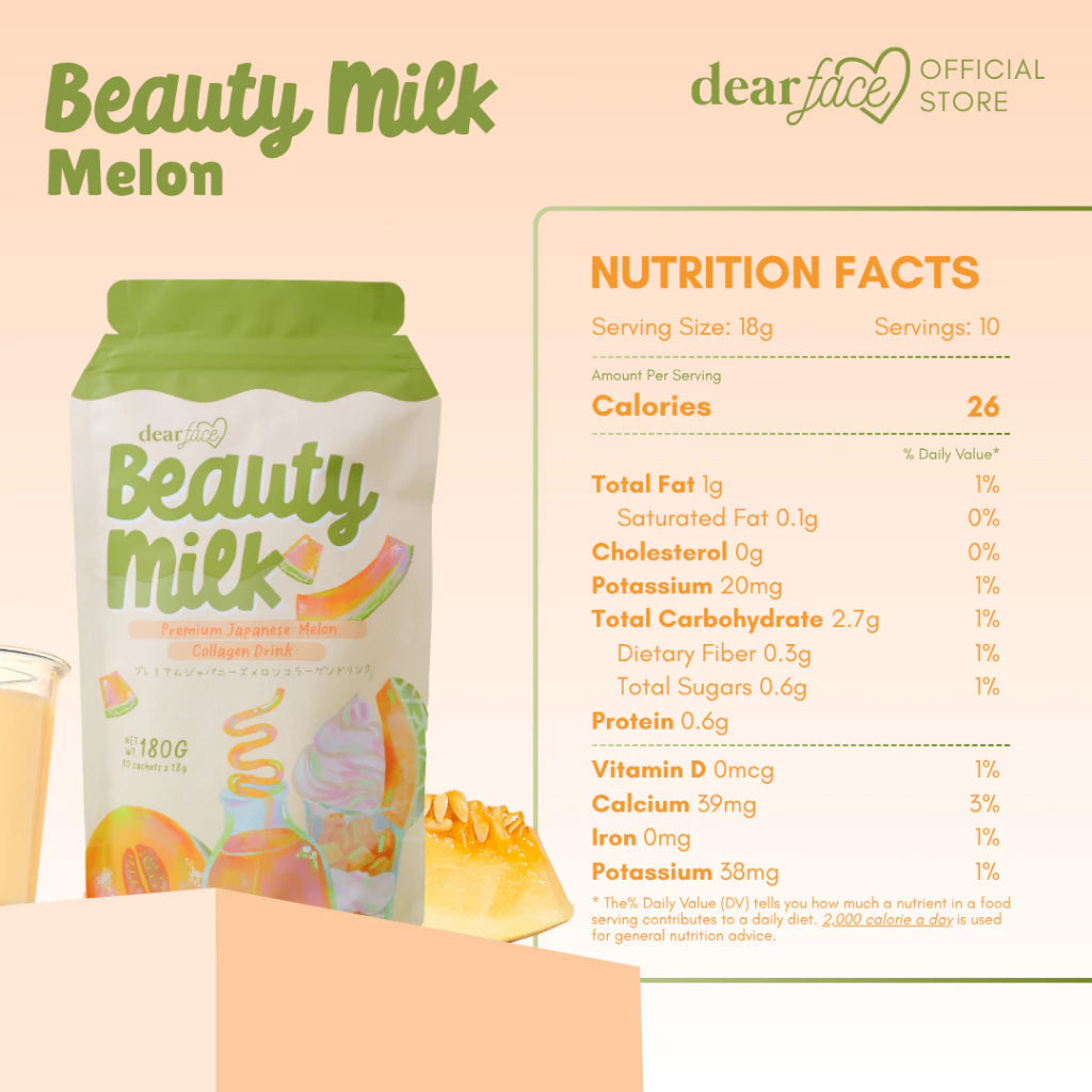 Dear Face Melon Beauty Milk