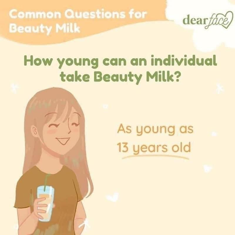 Dear Face Melon Beauty Milk