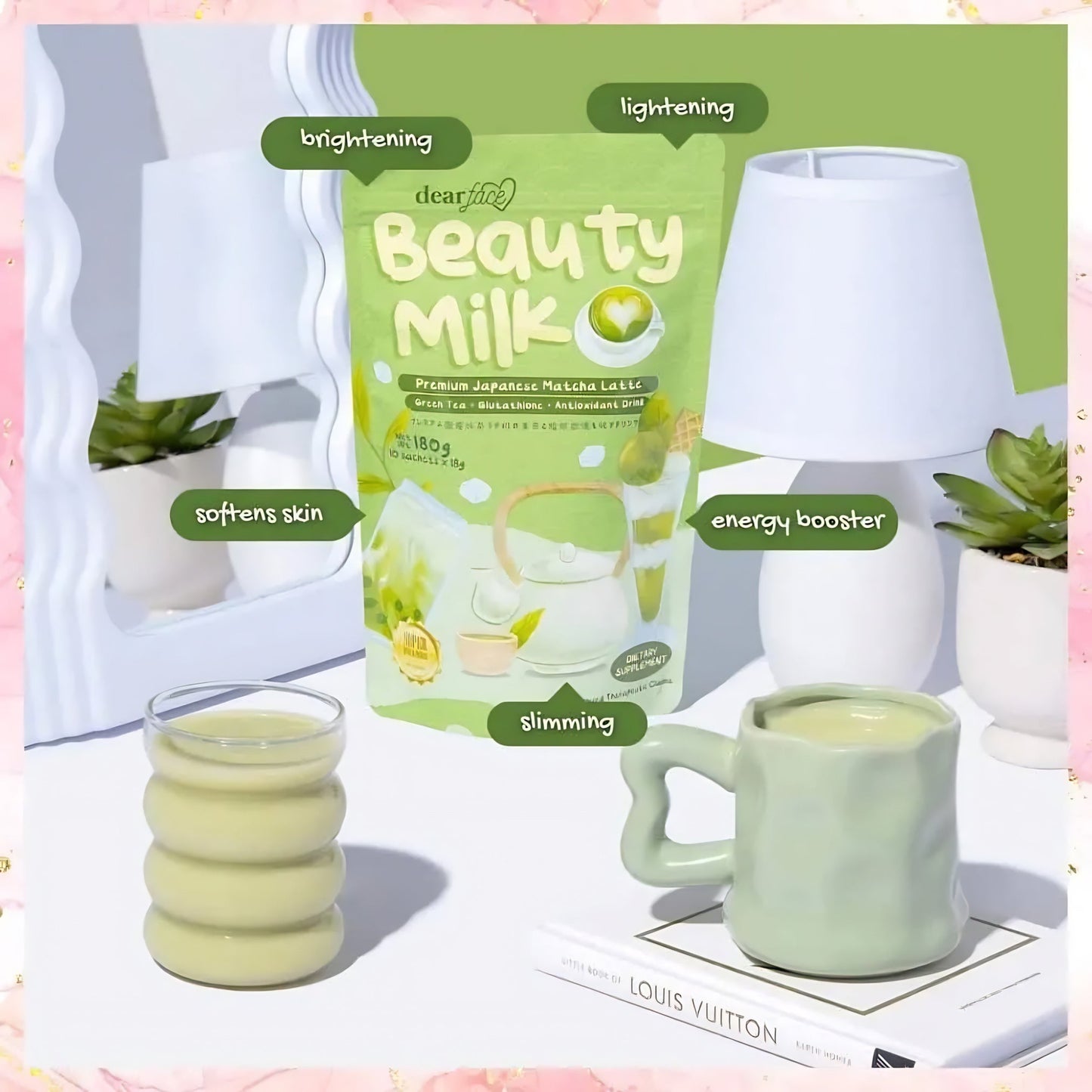 Dear Face Matcha Beauty Milk