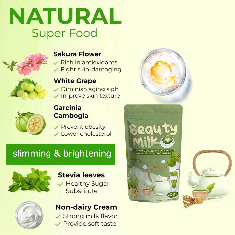 Dear Face Matcha Beauty Milk