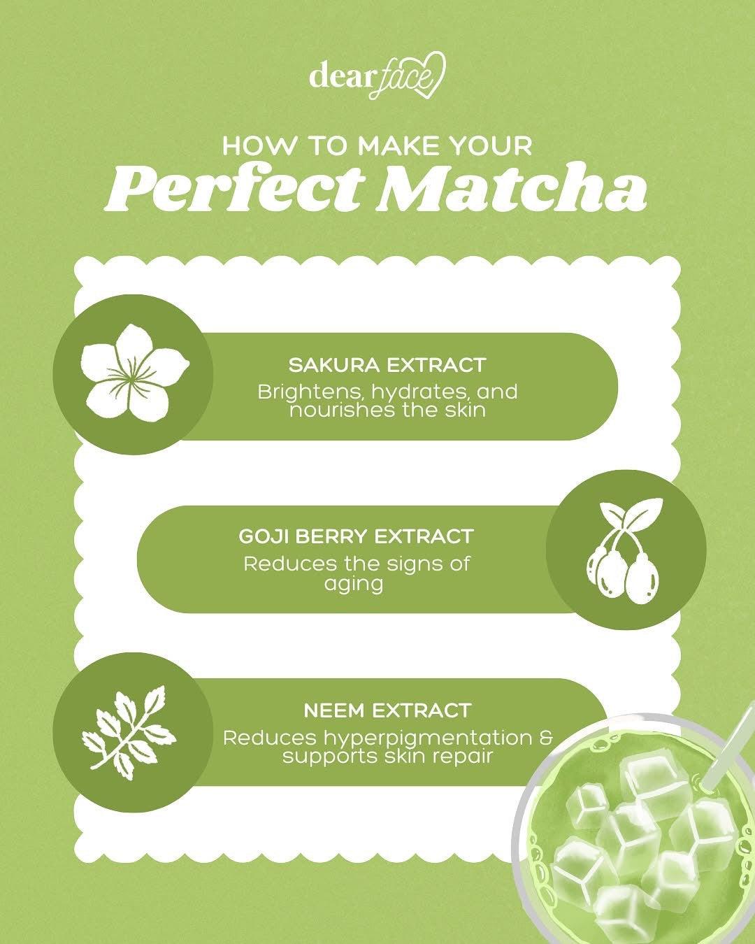 Dear Face Matcha Beauty Milk