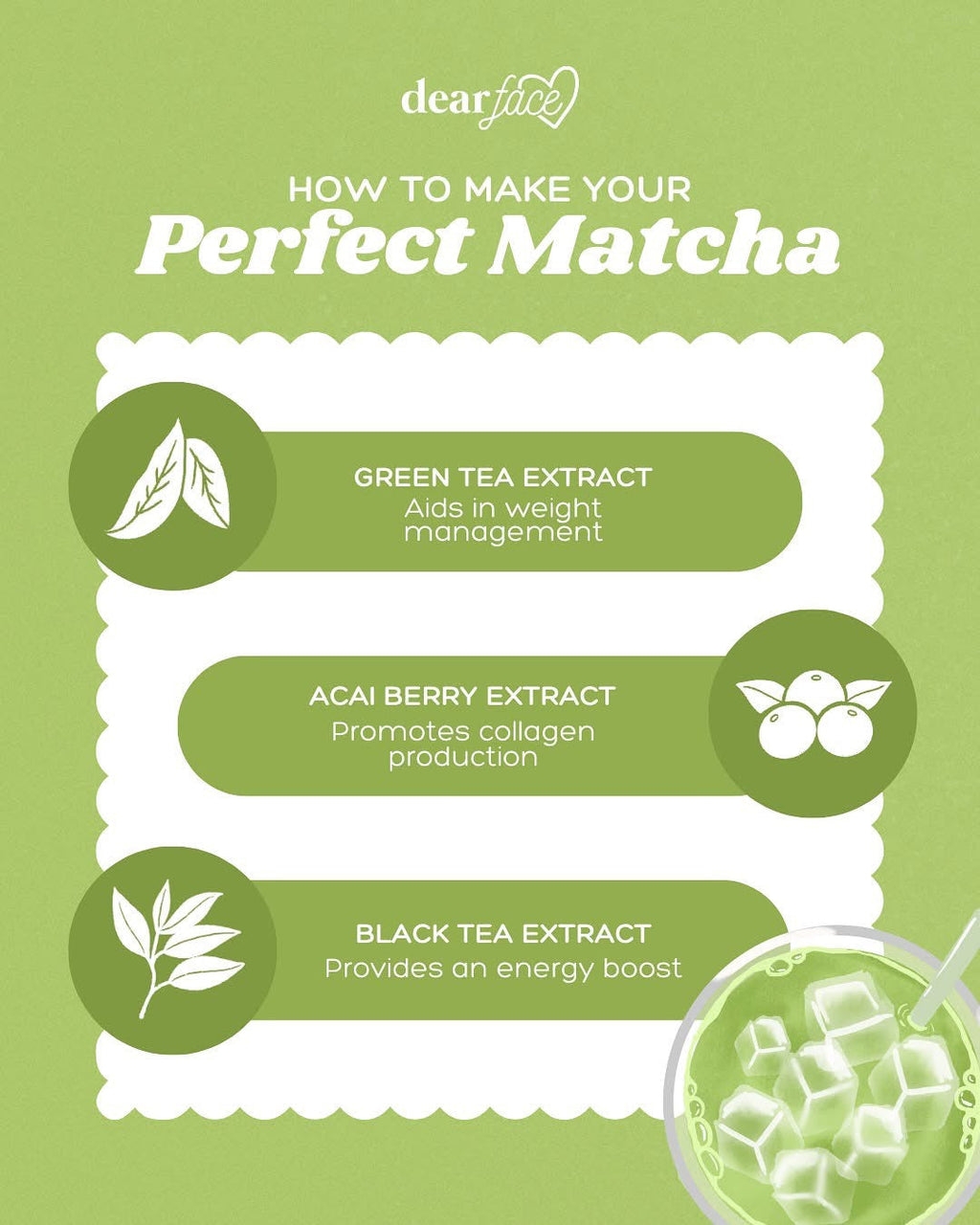 Dear Face Matcha Beauty Milk