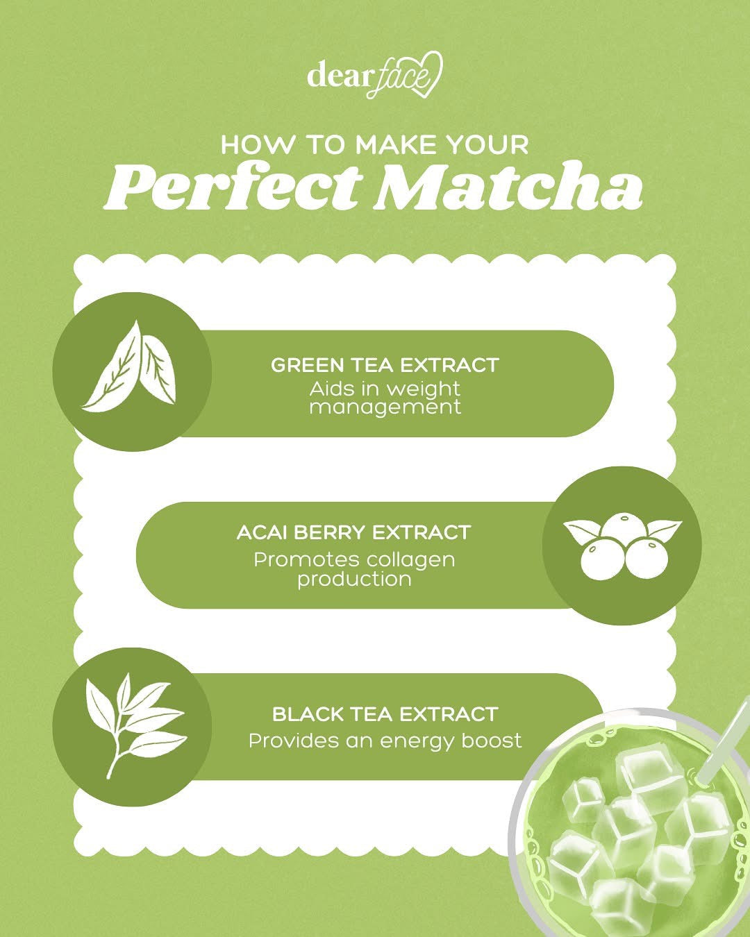 Dear Face Matcha Beauty Milk