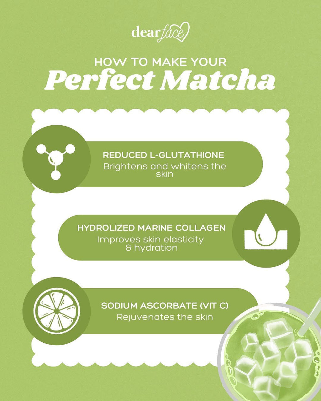 Dear Face Matcha Beauty Milk
