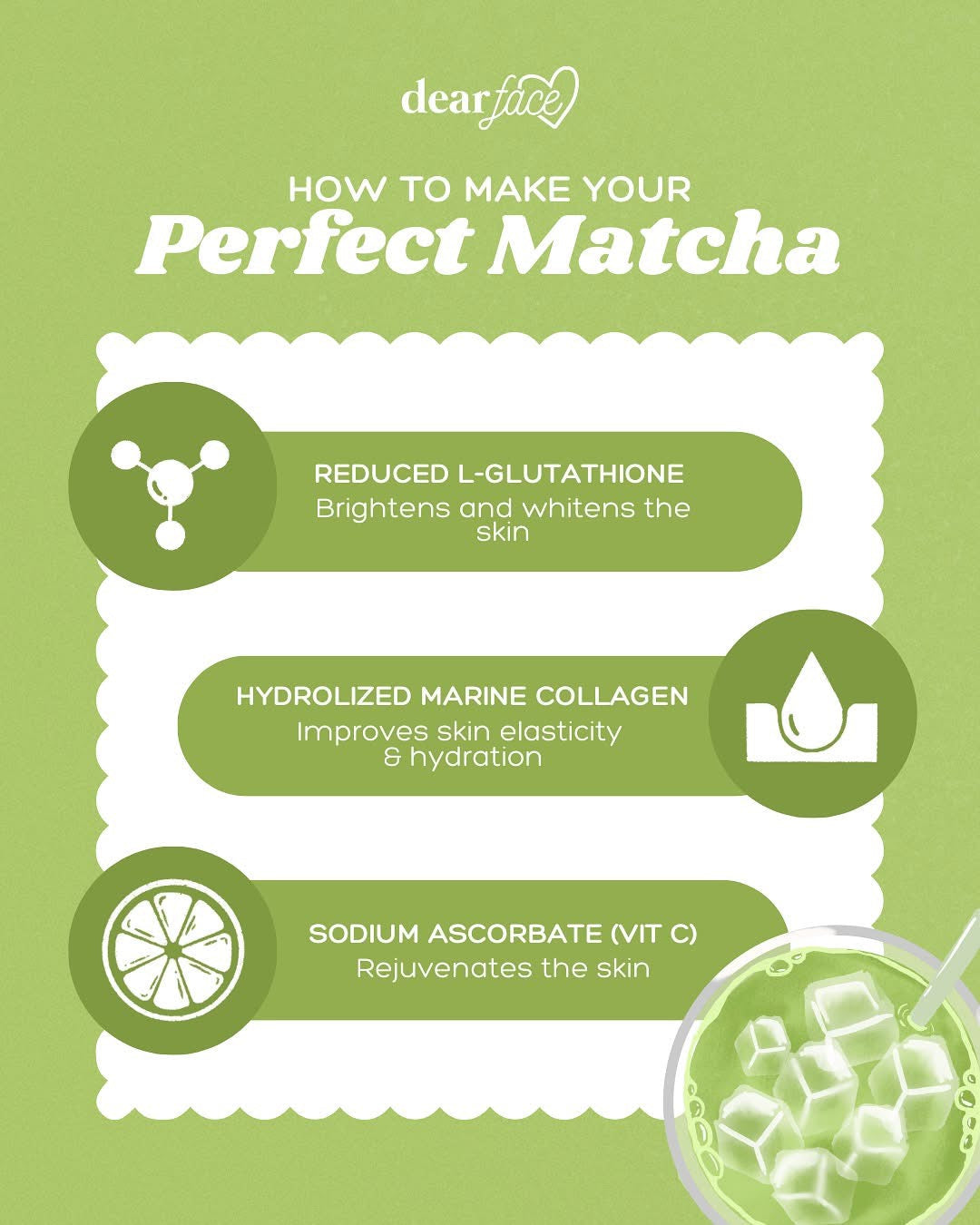 Dear Face Matcha Beauty Milk