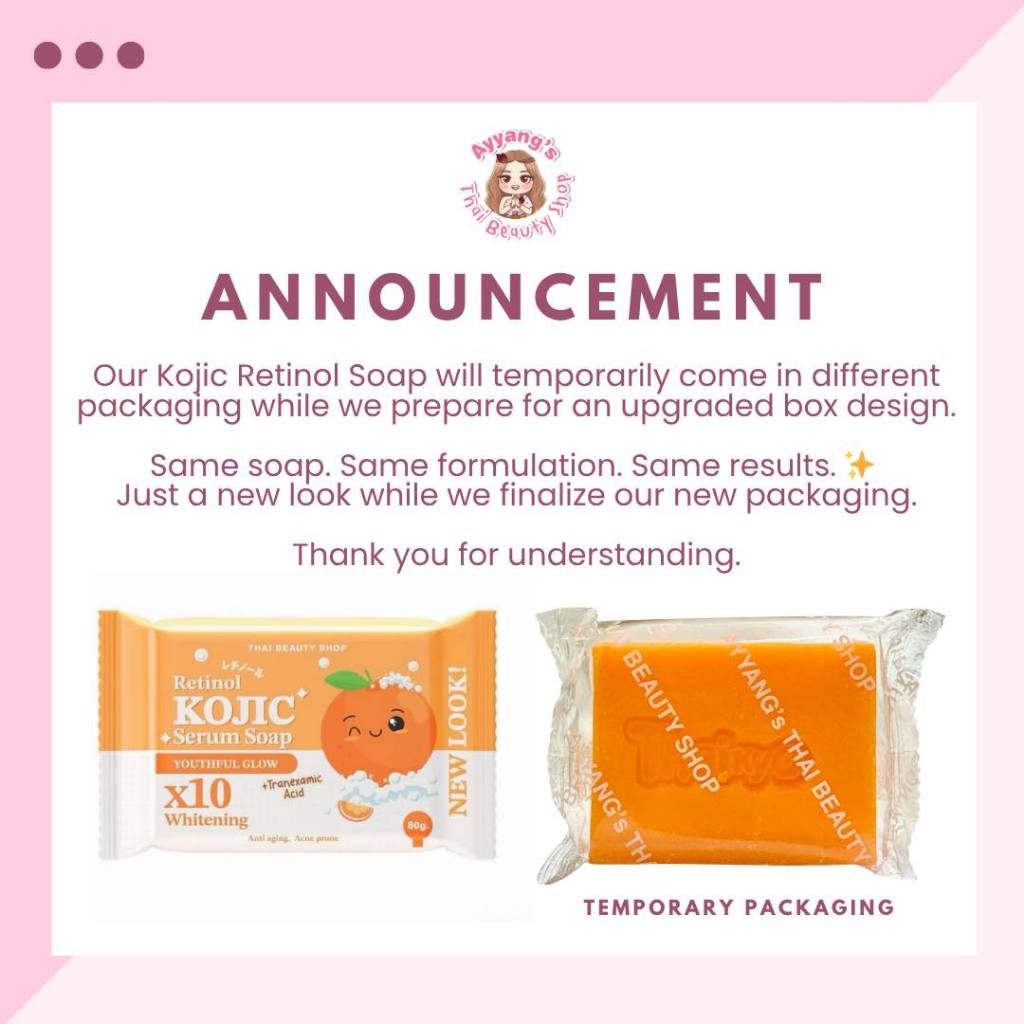 Retinol Kojic Youthful Glow Soap