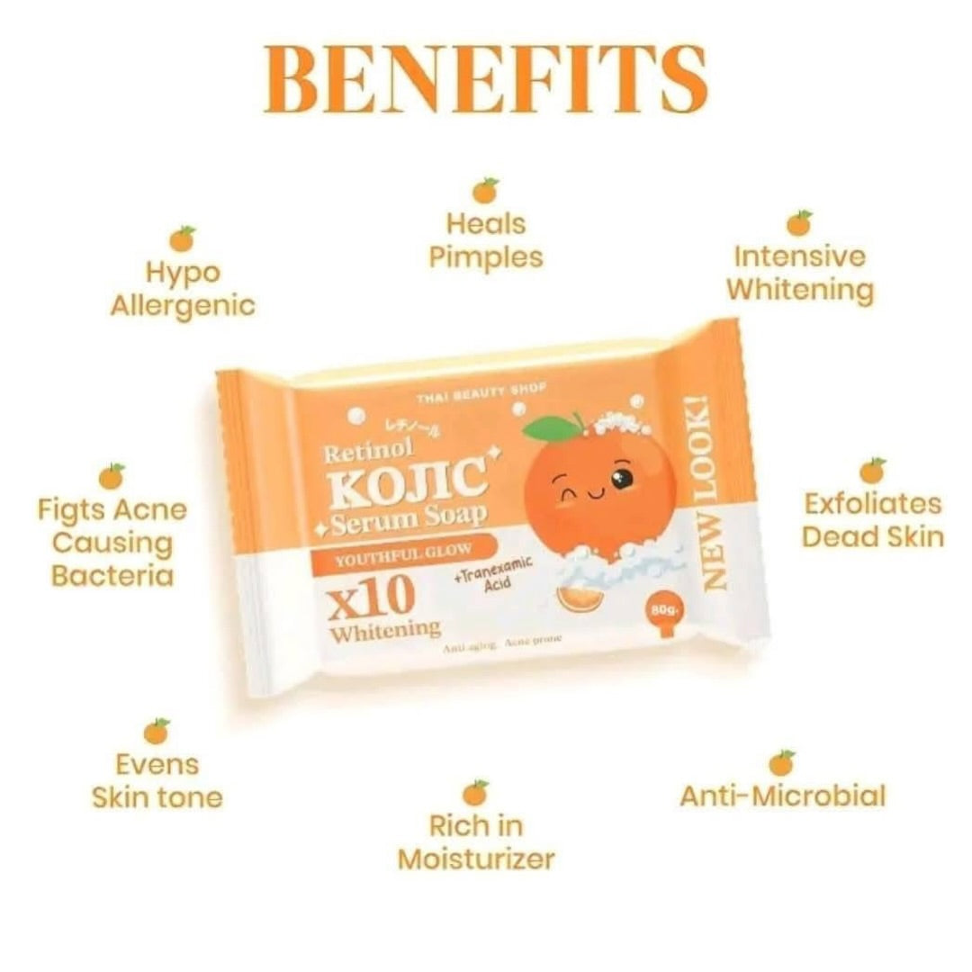Retinol Kojic Youthful Glow Soap