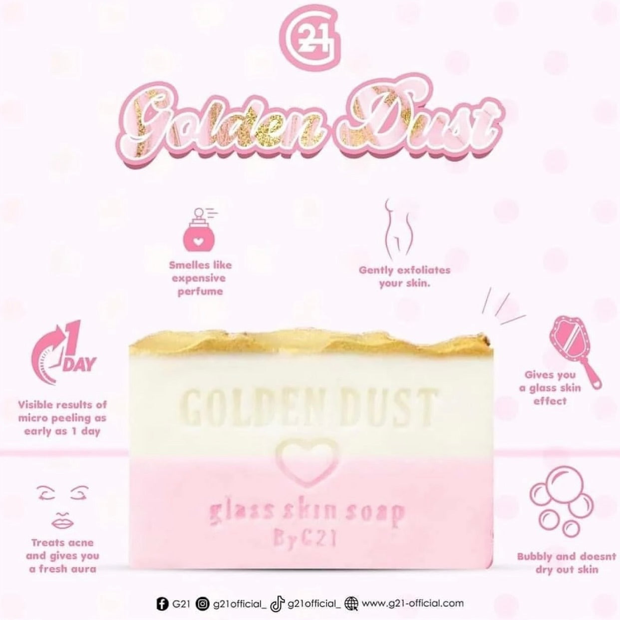 G21 Golden Dust Soap