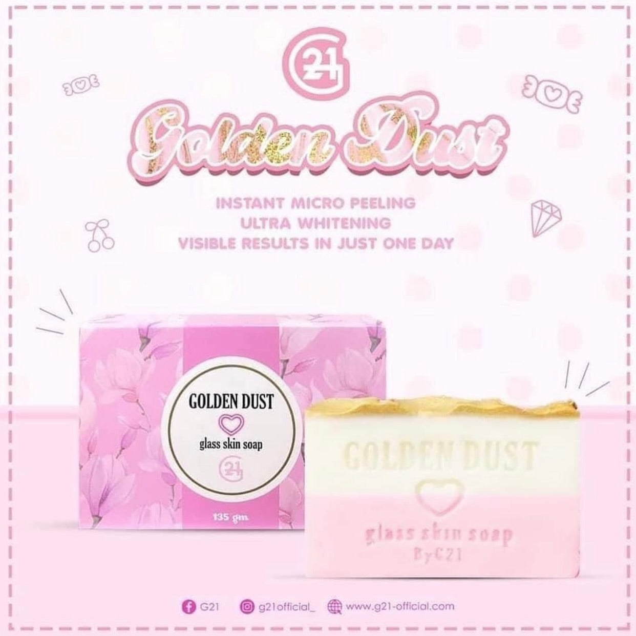 G21 Golden Dust Soap