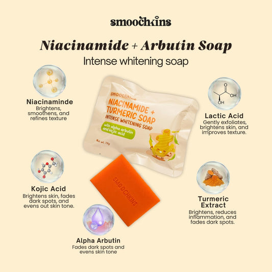 Niacinamide + Turmeric Whitening Soap