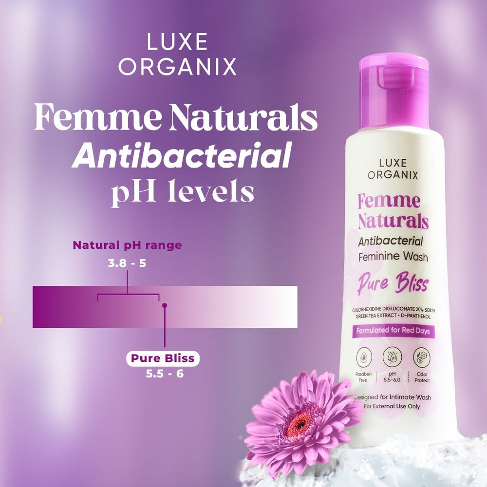 Luxe Organix Antibacterial Feminine Wash