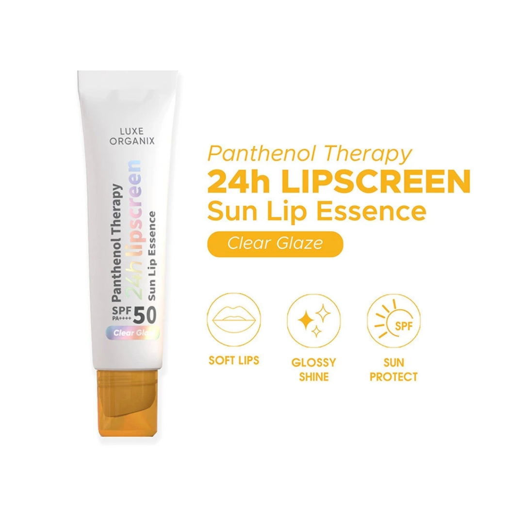Luxe Organix Panthenol Therapy 24H Lipscreen Sun Lip Essence SPF50 10g
