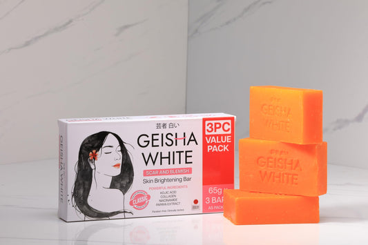 Geisha White Classic Brightening Soap (3pcs)