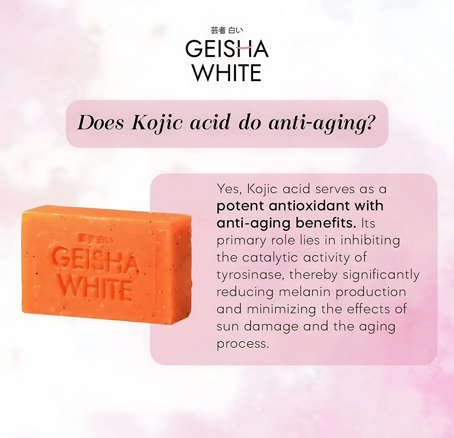 Geisha White Intense Brightening Soap (3pcs)
