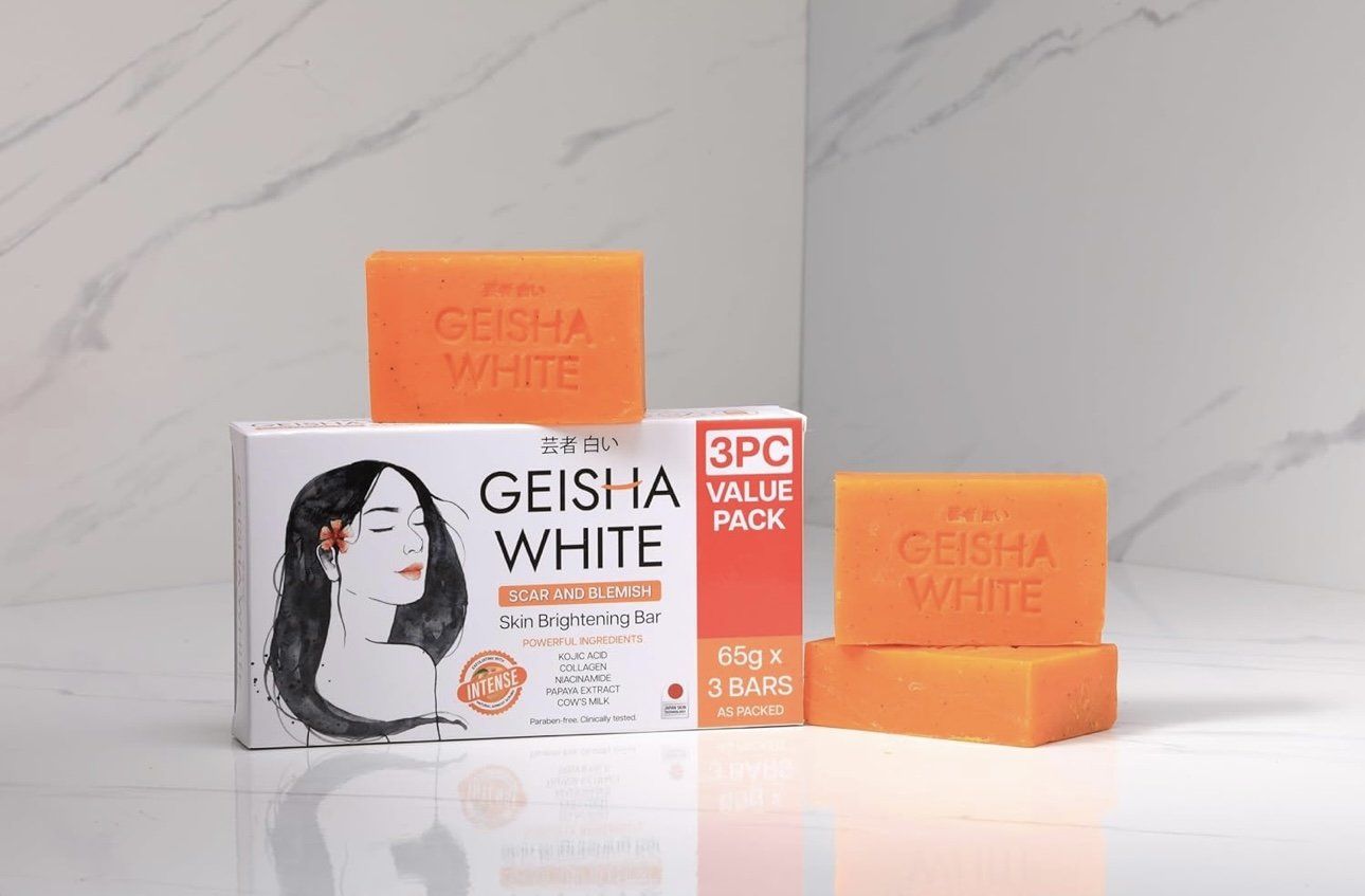 Geisha White Intense Brightening Soap (3pcs)