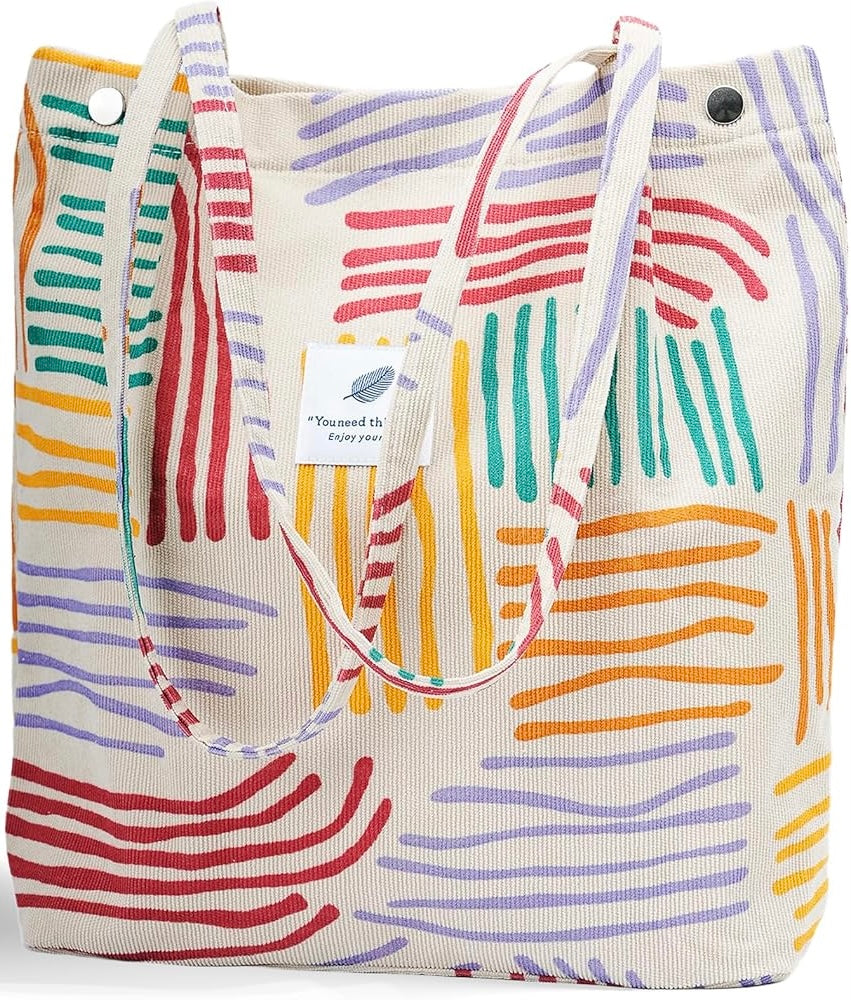 Premium Corduroy Tote