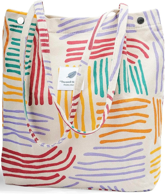 Premium Corduroy Tote