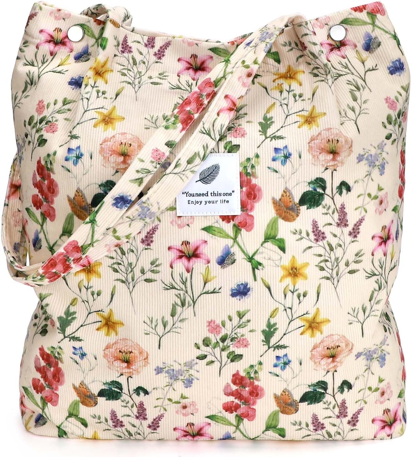 Premium Corduroy Tote