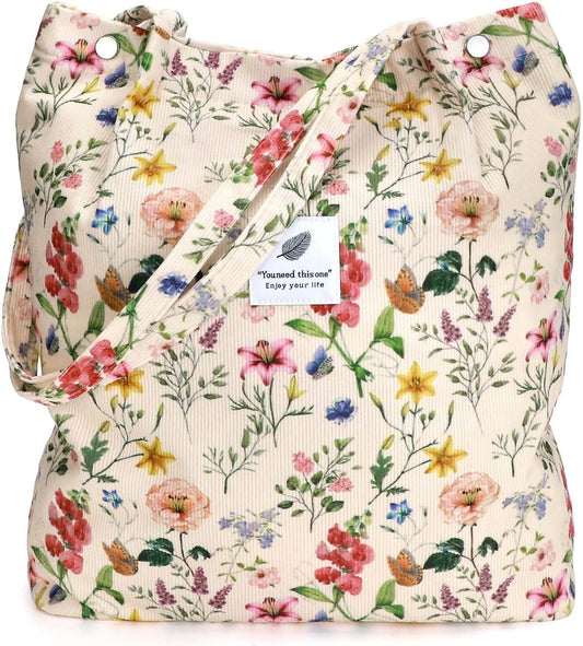 Premium Corduroy Tote