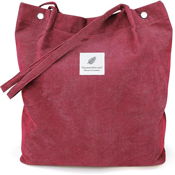Premium Corduroy Wine Tote