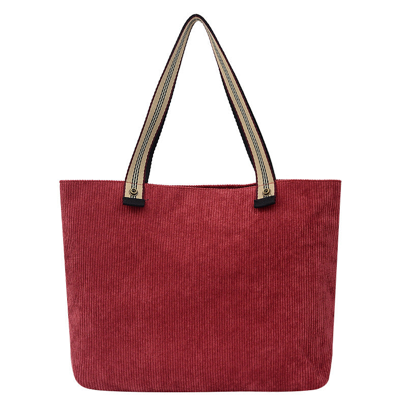 Corduroy Tote