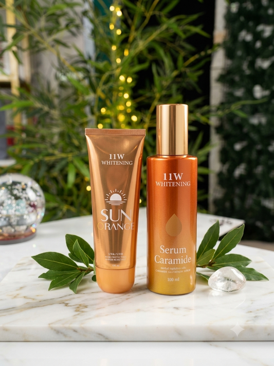 11W Whitening Serum + 11W Whitening Sunscreen