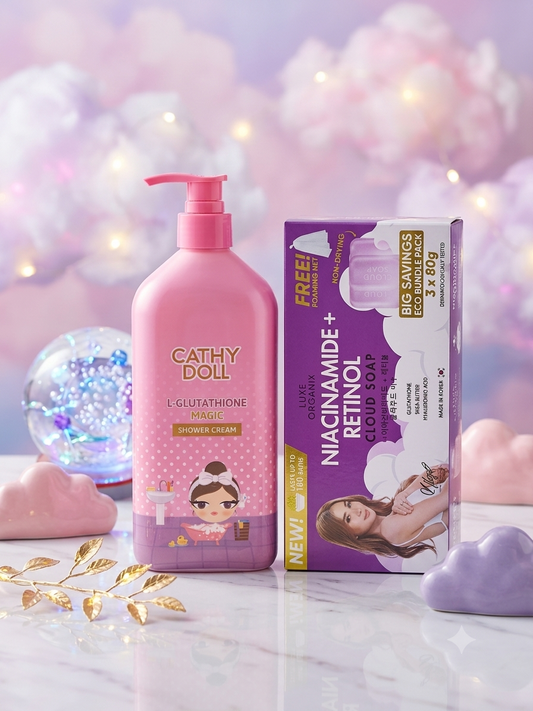 Cathy Doll Bodywash + Luxe Organix Cloud Soap