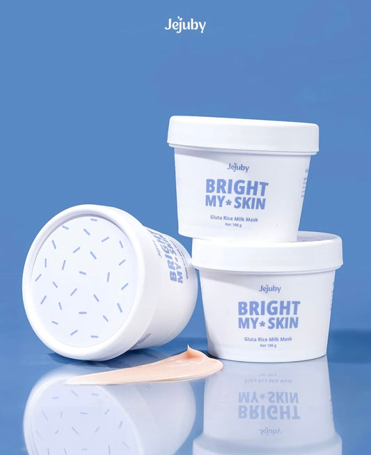 Jejuby Bright My Skin Gluta Rice Milk Body Bleaching Mask (100g)