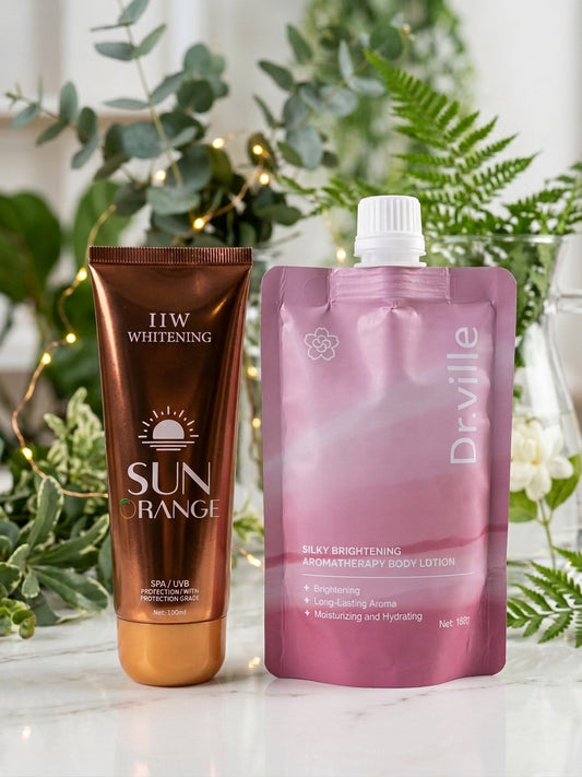 Dr.ville Body Lotion + 11W Whitening Sunscreen