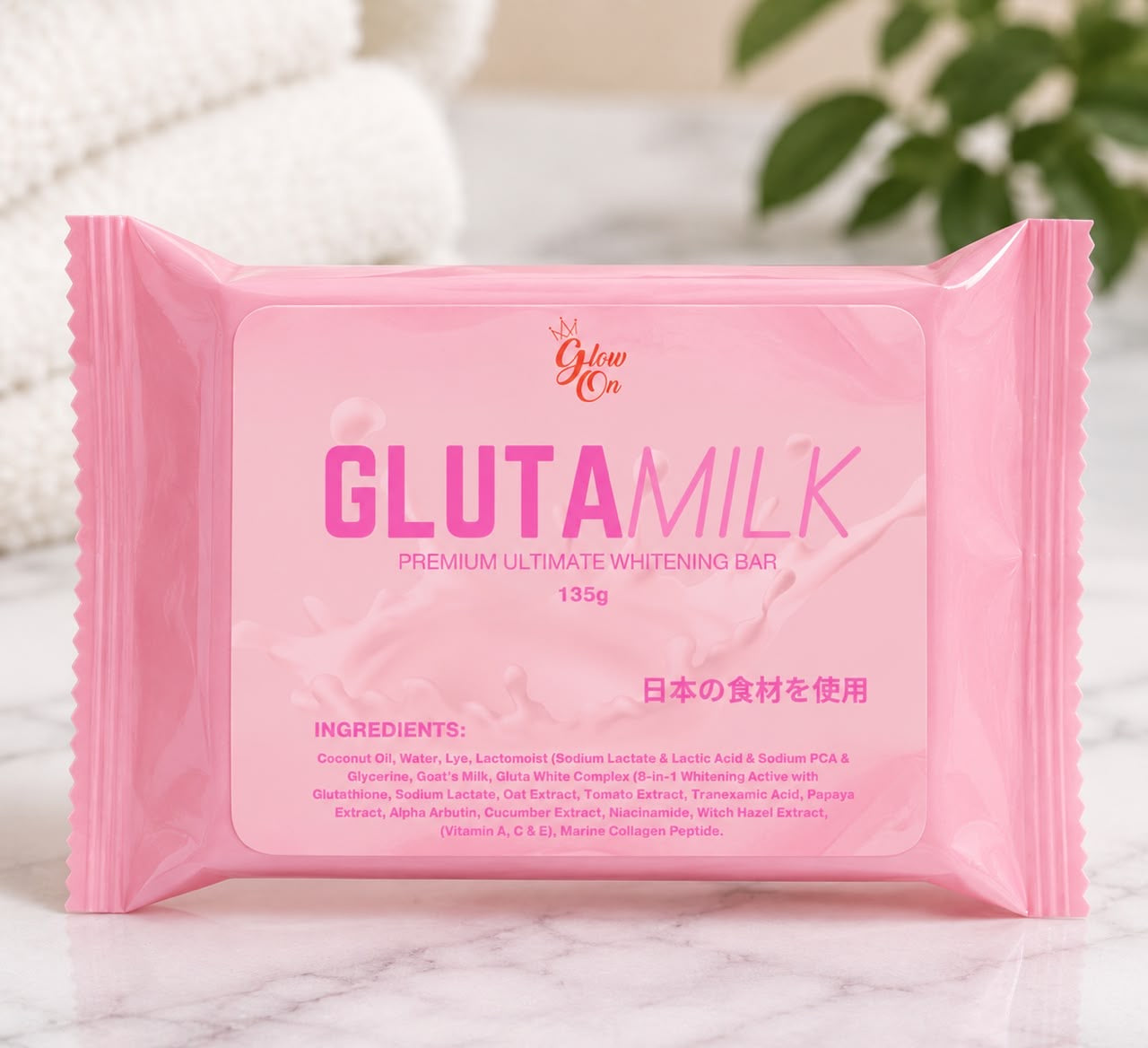 GlutaMilk Ultimate Whitening Bar